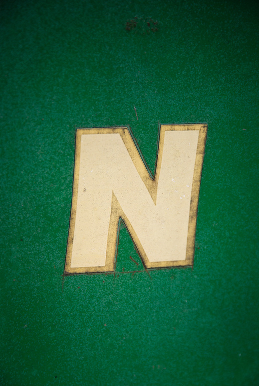 Letter N