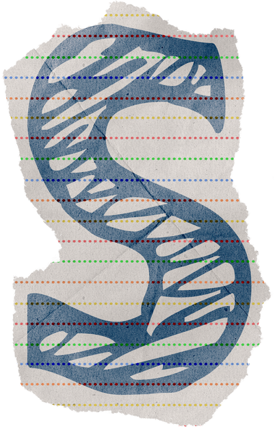 ransom magazine letter s cut out